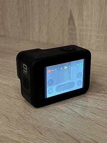 go pro camera: GoPro HERO9 Black action kamera Xüsusiyyətlər: - 5K/30fps və 4K/60fps — 2