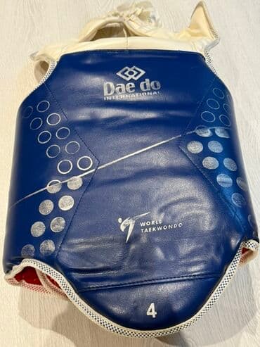 Taekvondo qoruyucu gödəkçə – Daedo International, mavi rəng. Az lalafo.az -da Taekvondo qoruyucu gödəkçə – Daedo International, mavi rəng. Az