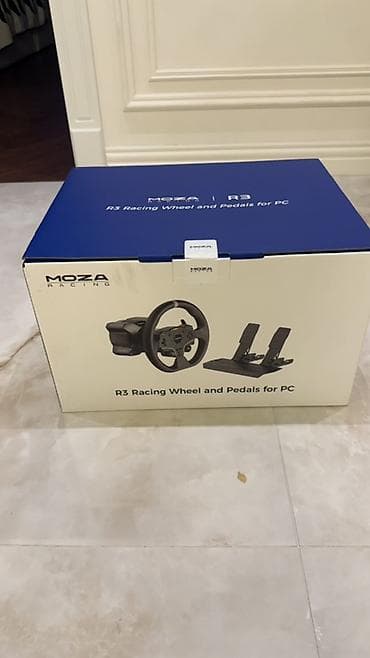 MOZA Racing R3 – PC üçün sükan və pedal dəsti - Model: MOZA R3 Racing