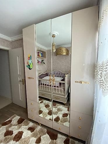 Uşaq dolabları: Oğlan və qız üçün, İşlənmiş, Beşik — 1