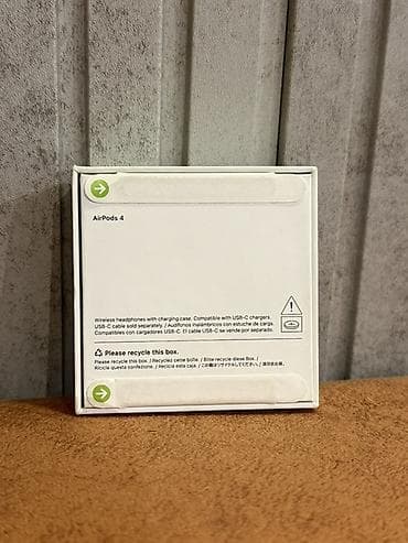 Apple AirPods 4 (qutu) - Model: AirPods 4 - Tip: Simsiz qulaqlıq və