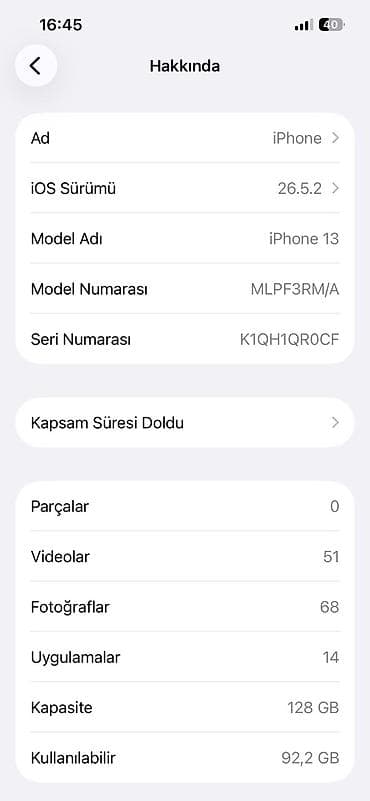 spider man 2 disk ps5: IPhone 13, 128 GB, Mavi, Face ID, Simsiz şarj — 7