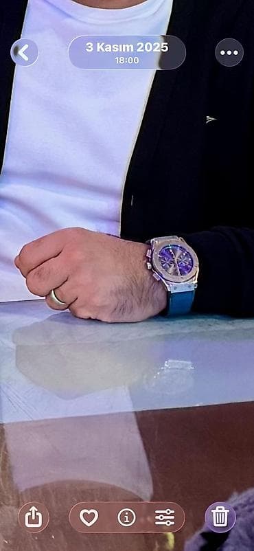 туфли новая не одевала не разу: Новый, Наручные часы, Hublot, цвет - Серебристый — 5