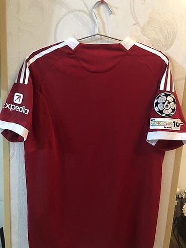 Futbolkalar: Futbolka, Adidas, S, rəng - Qırmızı — 3