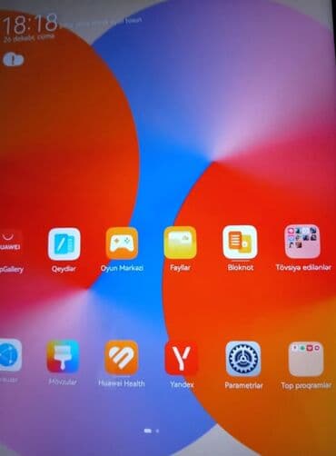 Daraq panellər: Huawei planşet - Ekran: Böyük ölçülü toxunma ekranı, rəngli və parlaq — 2