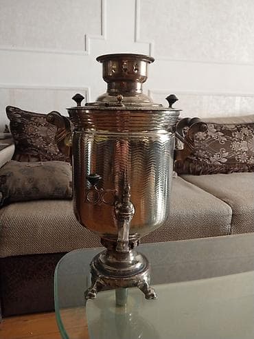 samovar 10 litre: Samovar 5 litrlik əla vəziyyətdə — 1