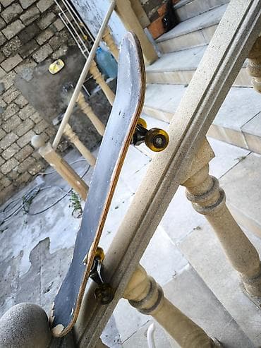 skateboard satisi: Skateboard – tam komplekt - Ölçü: standart tam ölçülü deck, ikili — 3