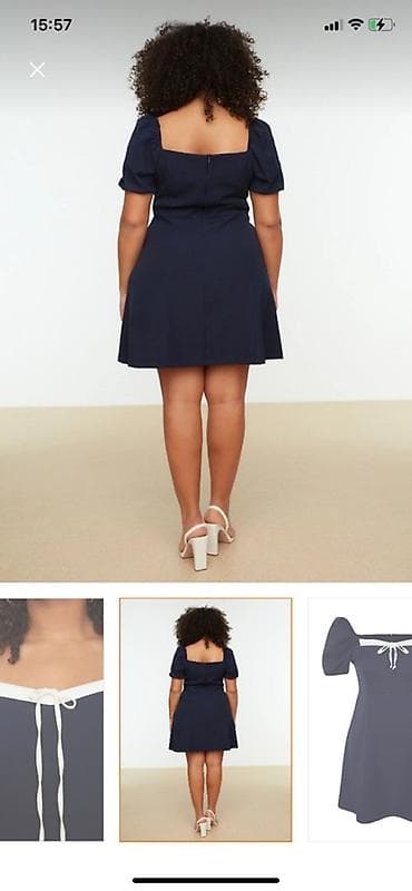 kupalnik mini: 44 razmerdi
Bir defe geyinilib
Baha almisam
30 azn satiram — 6