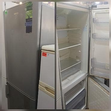 2 qapılı Beko Soyuducu Satılır, rəng - Boz