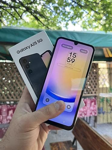 usb port: Samsung Galaxy A25, rəng - Qara — 2