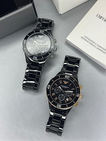Emporio Armani Ceramica xronoqraf qol saatı - Korpus və qolbaq — 8