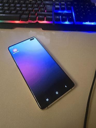 s10 tb: Samsung Galaxy S10 Plus, 1 TB, rəng - Ağ, Simsiz şarj — 5