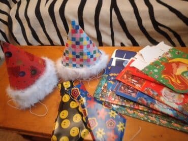 toy donlarl: Hamsı bir yerdə satılır 14 papaq 2qalstuk 8 hədiyyə qutusu yenidilər — 2