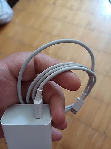 xiaomi adapter: Original 33W qutudan çıxma Xiaomi note 13 adapteri çox az istifadə — 2