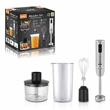 Blender RAF R.3007 – çoxfunksiyalı əl blender dəsti Xüsusiyyətlər: - lalafo.az -da Blender RAF R.3007 – çoxfunksiyalı əl blender dəsti Xüsusiyyətlər: -