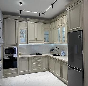 dal darı: Klassik üslubda hazırlanmış mətbəx mebeli dəsti - Üslub — 1