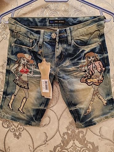 cins şalvar modelleri 2023: Kolleksiya: Qadın dar kəsimli cins şalvarlar (2 model) Turkiye — 5