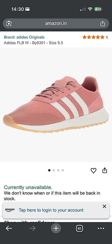 krossovka: Adidas, rəng - Çəhrayı, Yeni — 2