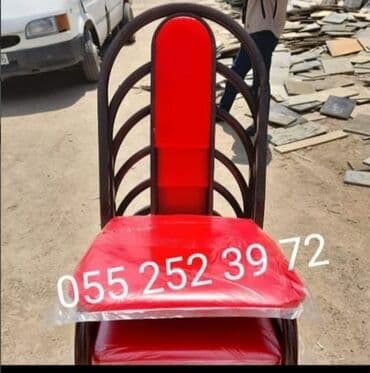 stol və stul dəstləri: Yeni, Sadə stul, Taxta, Azərbaycan — 5