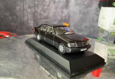 metbex tavan modelleri: Коллекционная модель Mercedes-Benz S600 W140 Limousine black 1998 CEF — 17