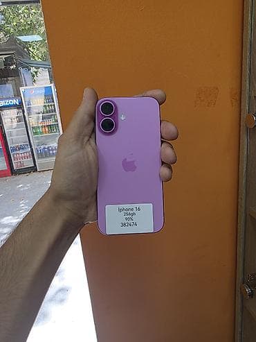 telofo: IPhone 16, 256 GB — 1