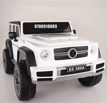 ucuz uşaq maşınları: 10 yaşlı uşaqlar üçün elektrikli avtomobil Mercedes Brabus! Material — 1