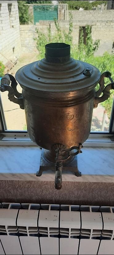 samovar qedimi: Kohne samovar 1 esr tarixi var ishlek veziyetdedir usdunde muxtelif — 1