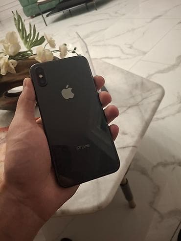 ipone x max: IPhone X, 64 GB, Qara, Face ID — 2