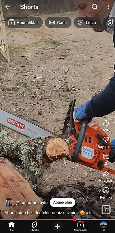 tra: Mən matapila drujba ilə quru ağac və taxtaları sifarişlə kəsirəm TAXTA — 2