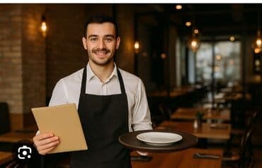 neftçilərdə oğlan üçün ofisiant işi: Ofisant işi axtariram. Erkiperi bilirem. Nefcilerde qaliram. 3 ilə — 1