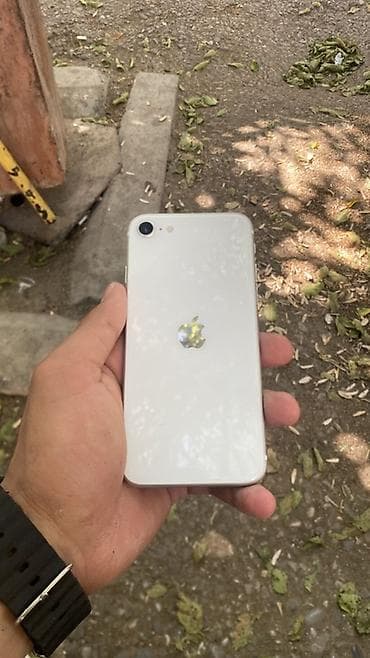 iphone se qiyməti: IPhone SE 2020, 128 GB, Ağ, Barmaq izi — 1
