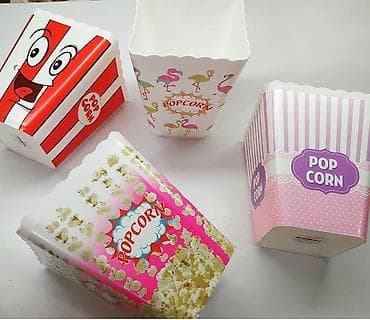 Popkorn qabları
Ededle satılır
