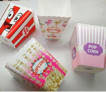 karton qutu satışı: Popkorn qabları
Ededle satılır — 1