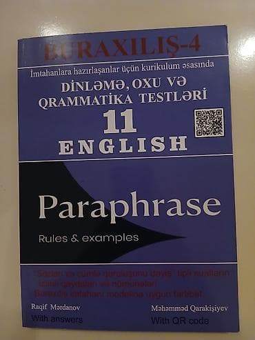 Kitablar və jurnallar: İnglis dili üzrə dərsliklər,test topluları — 4