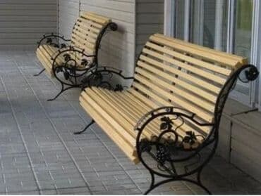 скамейка для прихожей: Metal EN MMC olaraq istədiyiniz forma və ölçüde demir işlerinin — 25