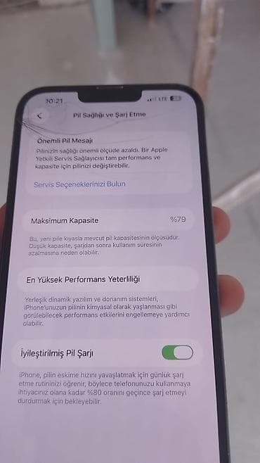 iphone 13 sade ikinci el: IPhone 13 Pro Max, Göy, Qırıq — 6