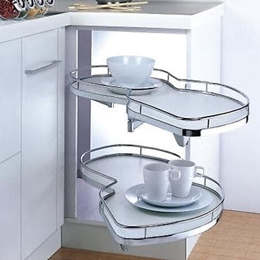 qab rəfi: Mətbəx rəfi, Corner shelf — 2