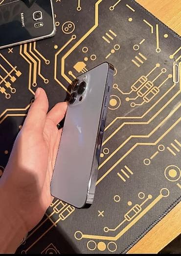 apple 17 pro max: IPhone 13 Pro Max, Gümüşü, Face ID — 3