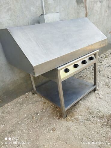 ev sobasi: Plitə Qazlı, Ayrıca dayanan, 4 gözlü, İşlənmiş — 4