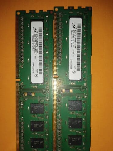 Operativ yaddaş (RAM) 2 GB, 1600 Mhz, DDR3, PC üçün, İşlənmiş