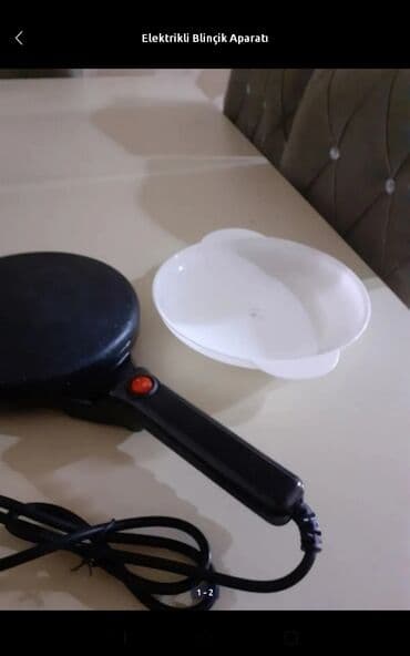 Другая техника для приготовления еды: Elektrikli blinçik aparatı heç bir defe de işlenilmeyib tezedir - — 2