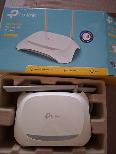 modem router tp link: TP-Link TL-WR840N 300Mbps Wireless N Router Xüsusiyyətlər: - Maks — 2