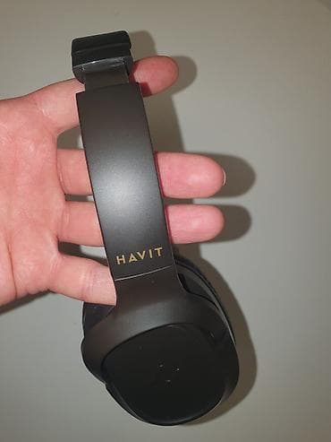 Simsiz (Bluetooth) Qulaqcıqlar, Havit, rəng - Qara — 4