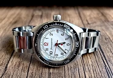 saat sepi: Yeni, Qol saatı, Vostok, rəng - Ağ — 1