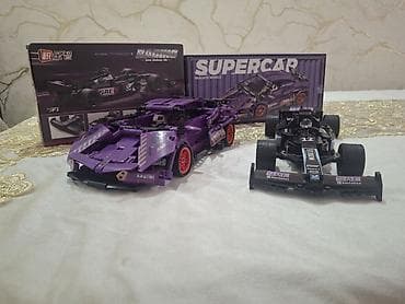 evcik konstruktorları: ​Lego Texnik / Mechanical Supercar və Formula 1 Maşın Dəsti (Qutulu və — 1