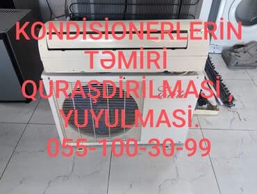 kandisaner ev: Kondisioner Mitsubishi, İşlənmiş, 100-dən çox kv. m, Split sistem, Kredit yoxdur, Pulsuz quraşdırılma — 1