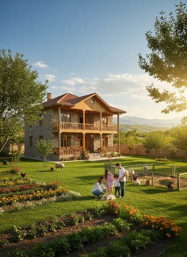 bakixanovda kiraye ev: 120 kv. m, 4 otaqlı — 2