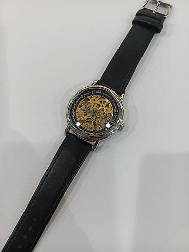 Смарт часы: Skleton essa modeli 1998 ci illərin mexaniki əllə qurulma Retro model — 3