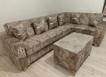divan sifarişi: Künc divan, Qonaq otağı üçün, Açılan — 2