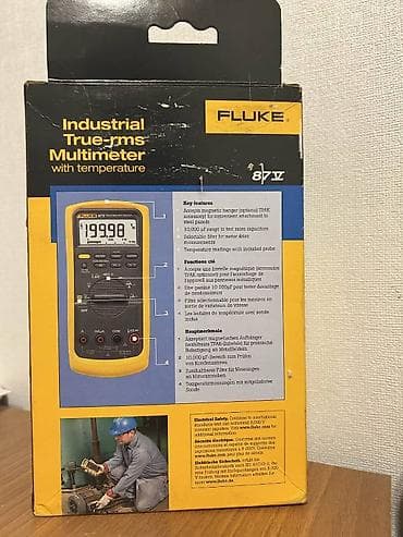 Mexaniki əl alətləri: Multimetr, Fluke, Yeni, Rəqəmsal, Zəmanətsiz, Pulsuz çatdırılma — 5